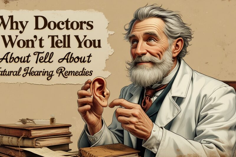 Why Doctors Won’t Tell You About Natural Hearing Remedies