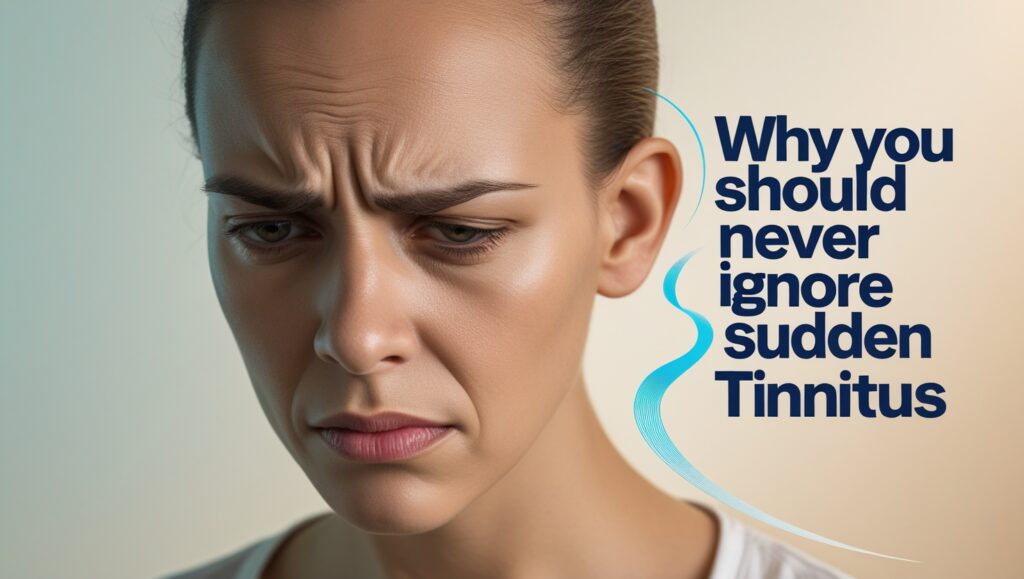 Why You Should Never Ignore Sudden Tinnitus