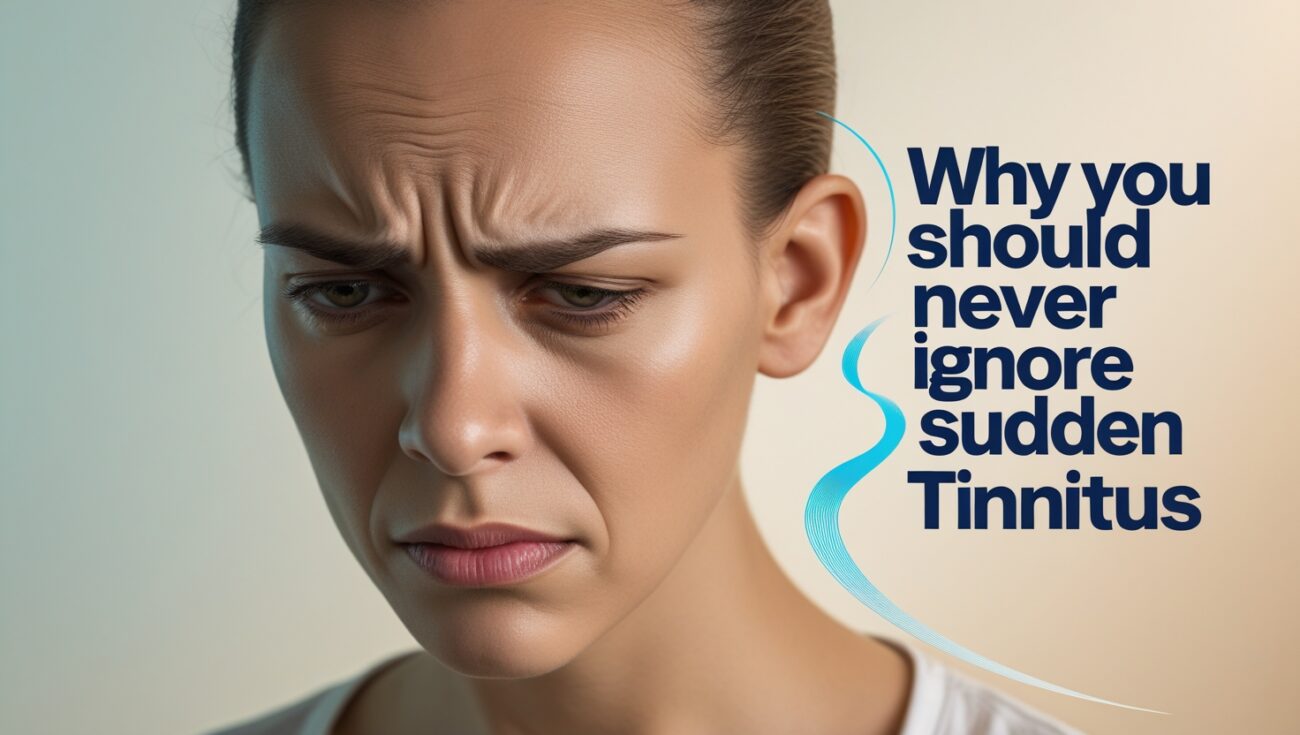 Why You Should Never Ignore Sudden Tinnitus