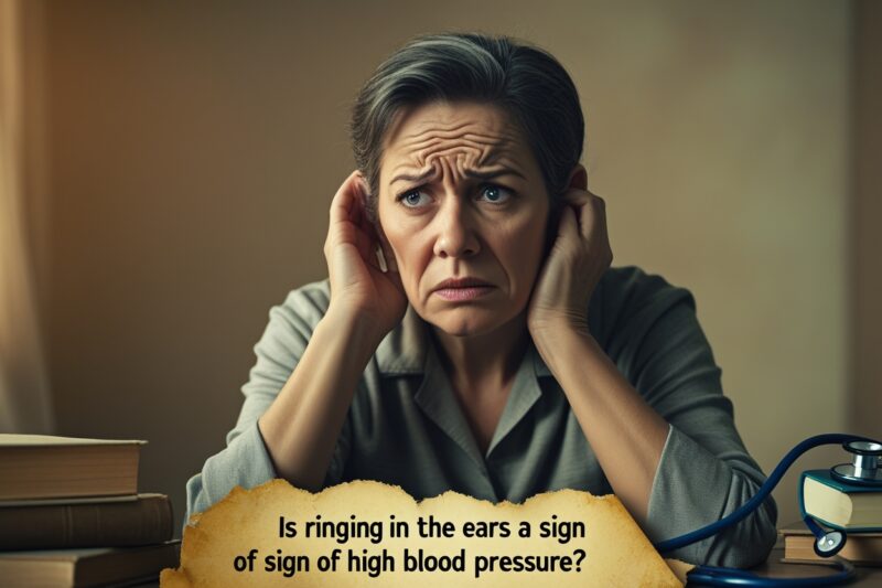 Is Ringing in the Ears a Sign of High Blood Pressure?