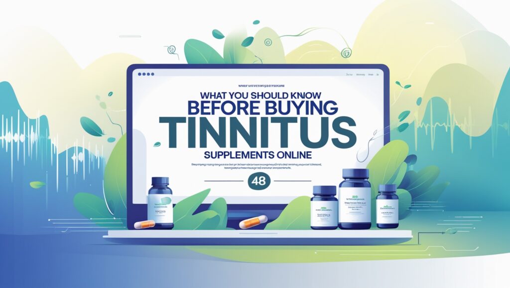 What You Should Know Before Buying Tinnitus Supplements Online