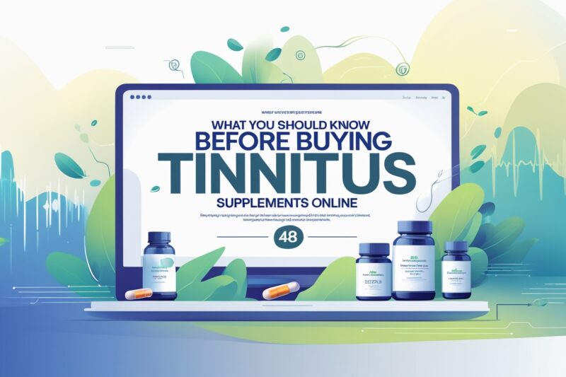 What You Should Know Before Buying Tinnitus Supplements Online