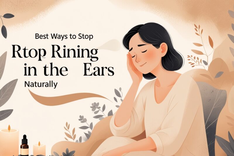 Best Ways to Stop Ringing in the Ears Naturally
