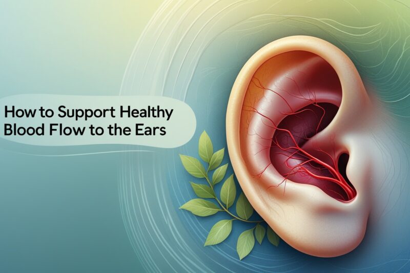 How to Support Healthy Blood Flow to the Ears