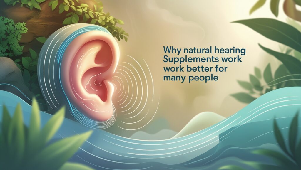 Why Natural Hearing Supplements Work Better for Many People