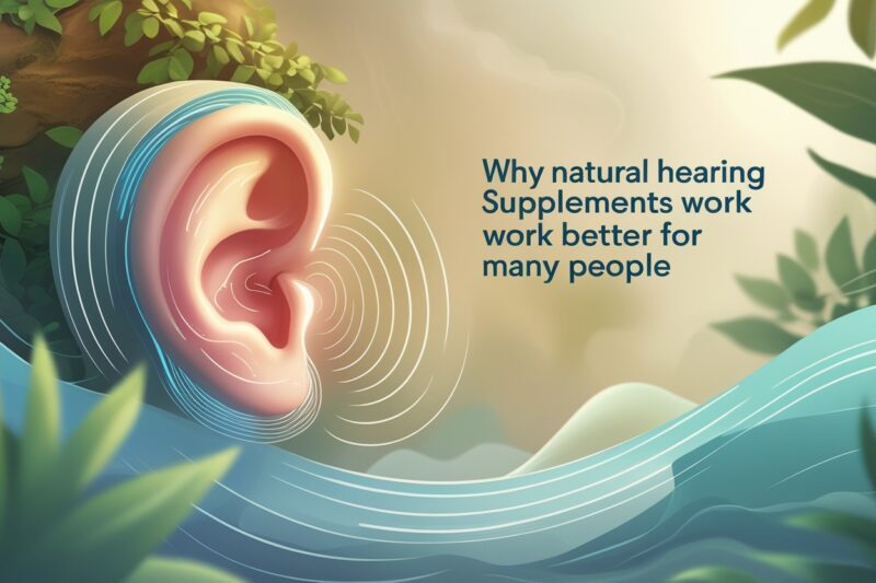 Why Natural Hearing Supplements Work Better for Many People