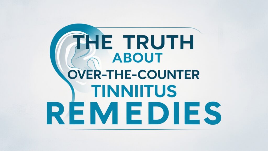 The Truth About Over-the-Counter Tinnitus Remedies