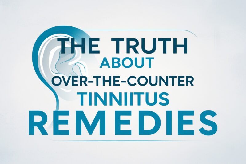 The Truth About Over-the-Counter Tinnitus Remedies